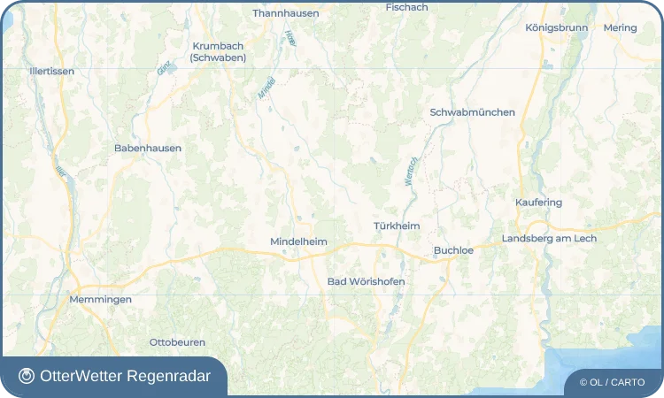 Widget-Vorschau für Mattsies Wetter-Widget-Vorschau mit Vorhersagedaten für Mattsies