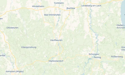 Regenradar Vorschaubild - Aktuelle Niederschläge in Mauerstetten und Umgebung