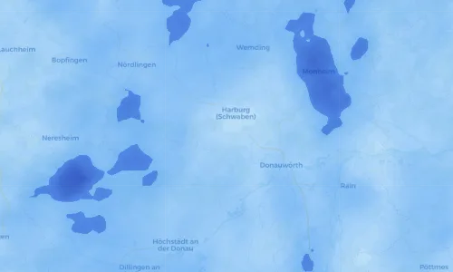 Regenradar Vorschaubild - Aktuelle Niederschläge in Mauren und Umgebung