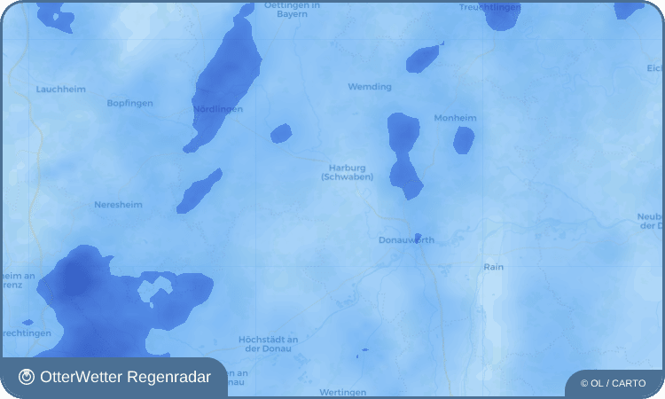Widget-Vorschau für Mauren Wetter-Widget-Vorschau mit Vorhersagedaten für Mauren