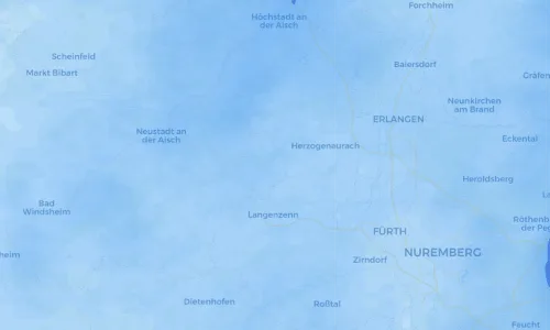 Regenradar Vorschaubild - Aktuelle Niederschläge in Mausdorf und Umgebung