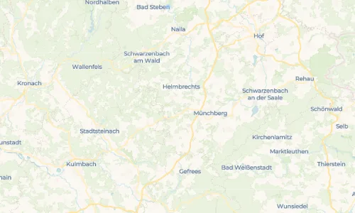 Regenradar Vorschaubild - Aktuelle Niederschläge in Maxreuth und Umgebung