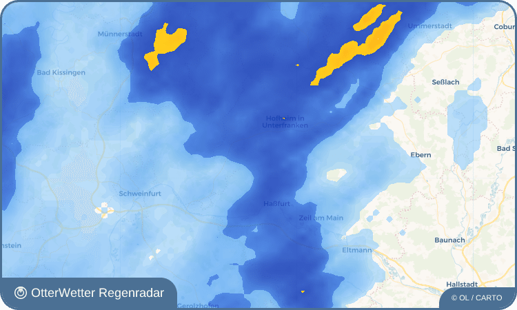 OtterWetter Regenradar-Widget Mechenried