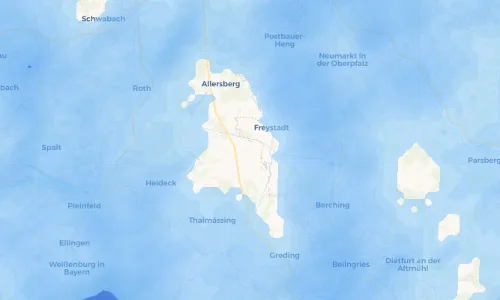 Regenradar Vorschaubild - Aktuelle Niederschläge in Meckenhausen und Umgebung