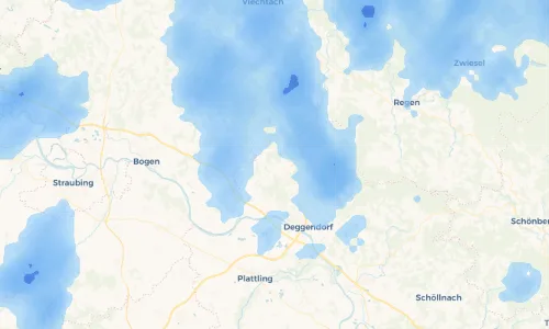 Regenradar Vorschaubild - Aktuelle Niederschläge in Medernberg und Umgebung