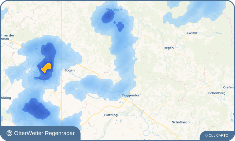 OtterWetter Regenradar-Widget Medernberg