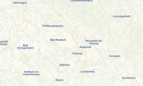 Regenradar Vorschaubild - Aktuelle Niederschläge in Meeder und Umgebung