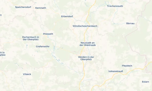 Regenradar Vorschaubild - Aktuelle Niederschläge in Meerbodenreuth und Umgebung