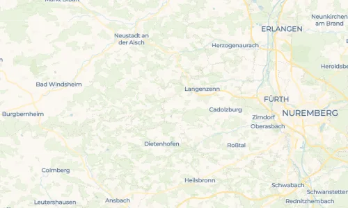 Regenradar Vorschaubild - Aktuelle Niederschläge in Meiersberg und Umgebung