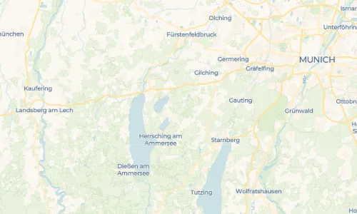 Regenradar-Vorschau: aktuelle Niederschläge in Meiling und Umgebung