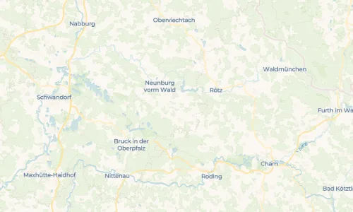 Regenradar Meißenberg: aktuelle Niederschläge in Meißenberg und Umgebung, Stand 23. Oktober 2026 um 16:50 Uhr