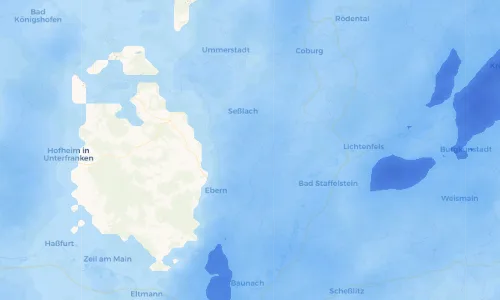 Regenradar Vorschaubild - Aktuelle Niederschläge in Memmelsdorf i. UFr. und Umgebung