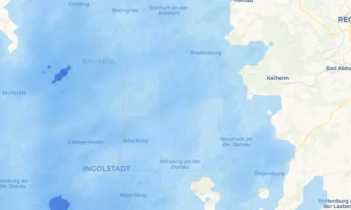 Regenradar Vorschaubild - Aktuelle Niederschläge in Mendorf und Umgebung