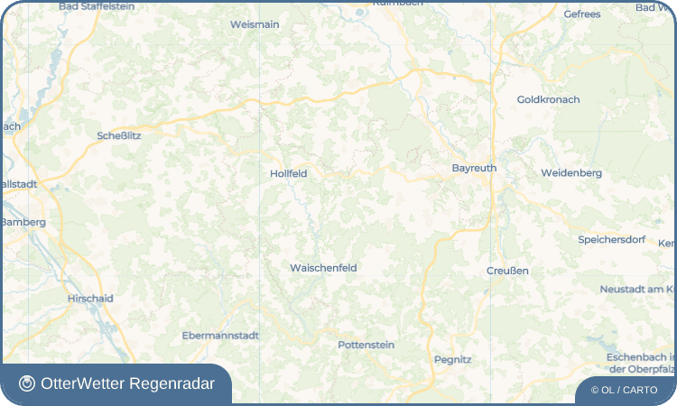 OtterWetter Regenradar-Widget Mengersdorf