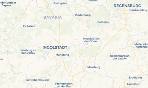 Regenradar Vorschaubild - Aktuelle Niederschläge in Menning und Umgebung