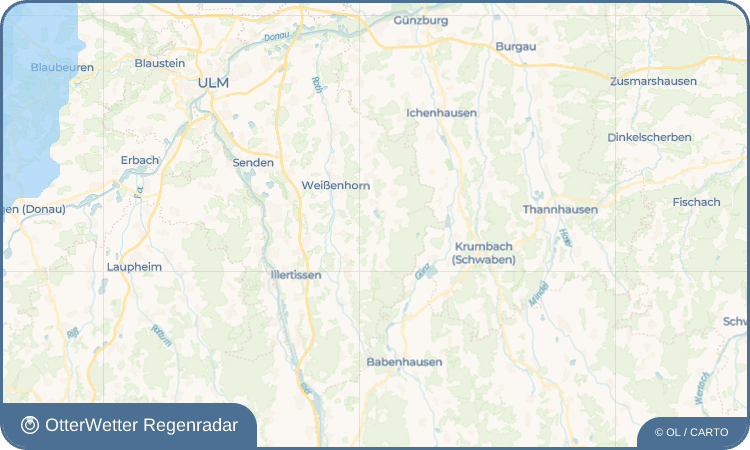 OtterWetter Regenradar-Widget Meßhofen