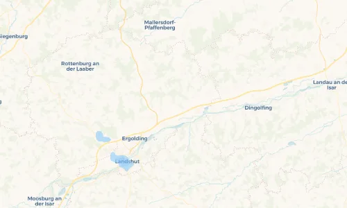 Regenradar Vorschaubild - Aktuelle Niederschläge in Mettenbach und Umgebung
