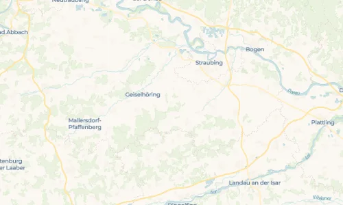 Regenradar Vorschaubild - Aktuelle Niederschläge in Metting und Umgebung