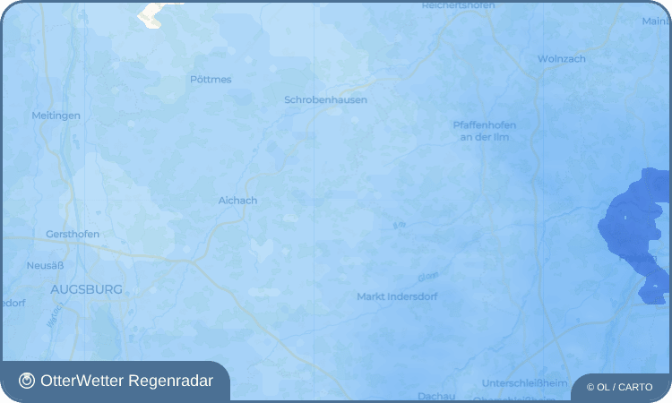 OtterWetter Regenradar-Widget Metzenried
