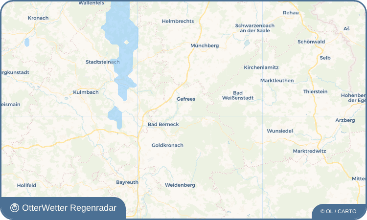 OtterWetter Regenradar-Widget Metzlersreuth