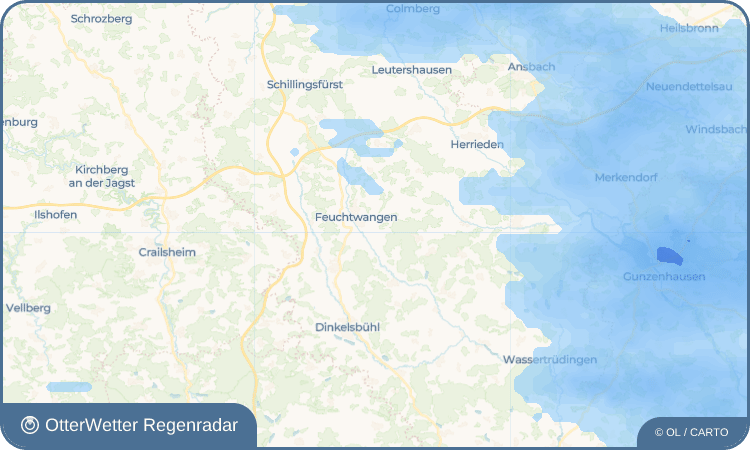 OtterWetter Regenradar-Widget Metzlesberg