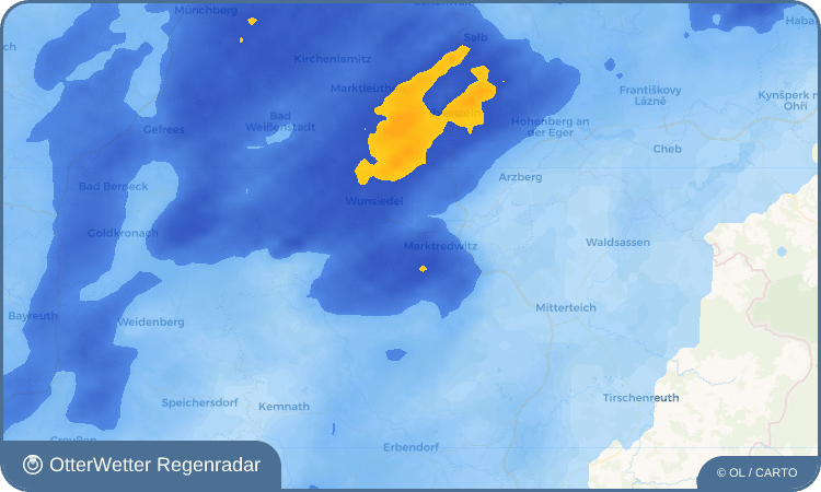 OtterWetter Regenradar-Widget Meußelsdorf