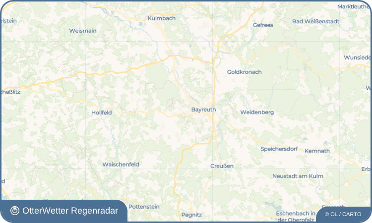 OtterWetter Regenradar-Widget Meyernberg