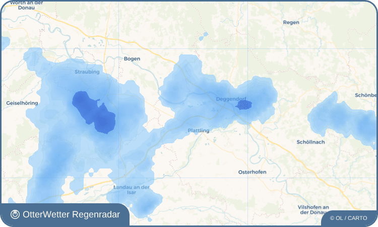OtterWetter Regenradar-Widget Michaelsbuch