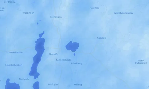 Regenradar Vorschaubild - Aktuelle Niederschläge in Miedering und Umgebung