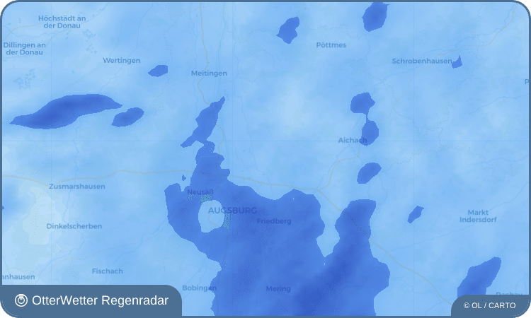 OtterWetter Regenradar-Widget Miedering