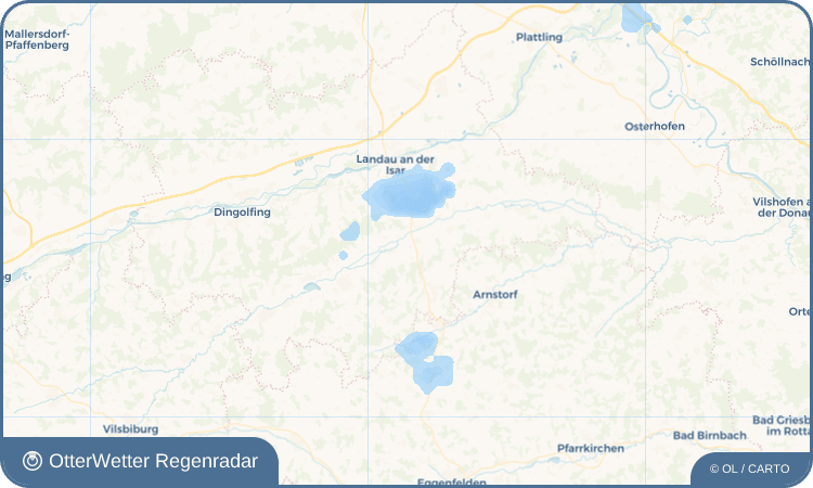 OtterWetter Regenradar-Widget Mienbach