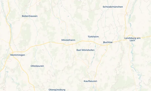 Regenradar-Vorschau: aktuelle Niederschläge in Mindelau und Umgebung