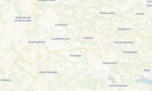 Regenradar Vorschaubild - Aktuelle Niederschläge in Mittelbach und Umgebung