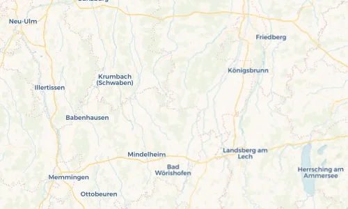 Regenradar Vorschaubild - Aktuelle Niederschläge in Mittelneufnach und Umgebung