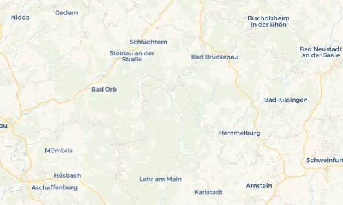 Regenradar Vorschaubild - Aktuelle Niederschläge in Mittelsinn und Umgebung