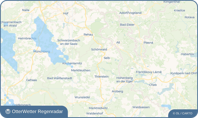 OtterWetter Regenradar-Widget Mittelweißenbach