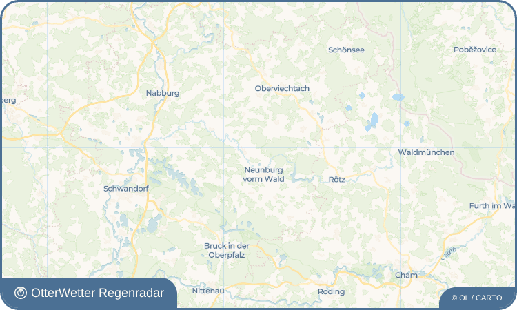 OtterWetter Regenradar-Widget Mitteraschau