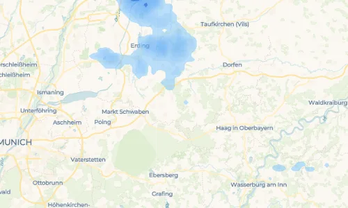 Regenradar Vorschaubild - Aktuelle Niederschläge in Mitterbuch und Umgebung