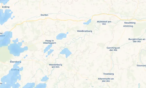Regenradar Vorschaubild - Aktuelle Niederschläge in Mittergars und Umgebung