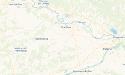 Regenradar Mitterharthausen: aktuelle Niederschläge in Mitterharthausen und Umgebung, Stand 23. Oktober 2026 um 7:05 Uhr