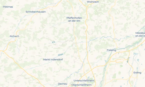Regenradar Mittermarbach: aktuelle Niederschläge in Mittermarbach und Umgebung, Stand 17. Oktober 2026 um 19:35 Uhr