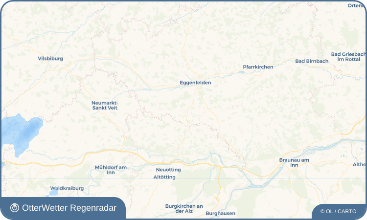 OtterWetter Regenradar-Widget Mitterskirchen