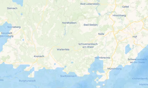 Regenradar Vorschaubild - Aktuelle Niederschläge in Mittlere Schnaid und Umgebung