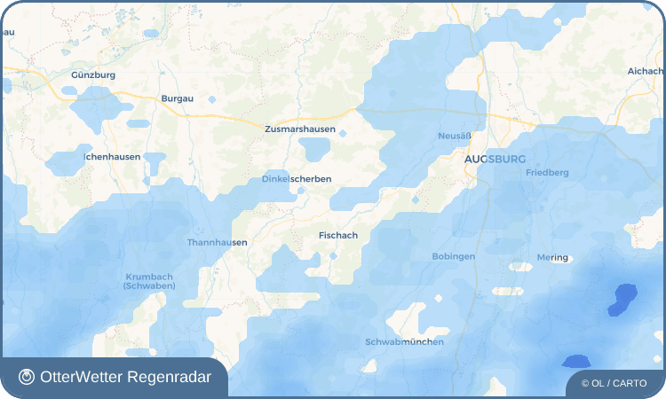 OtterWetter Regenradar-Widget Mödishofen