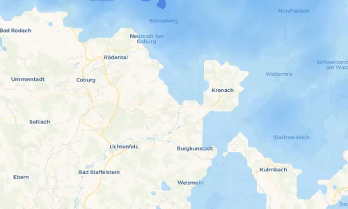 Regenradar Vorschaubild - Aktuelle Niederschläge in Mödlitz und Umgebung