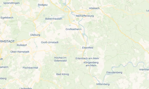 Regenradar Mömlingen: aktuelle Niederschläge in Mömlingen und Umgebung, Stand 30. Oktober 2026 um 20:45 Uhr