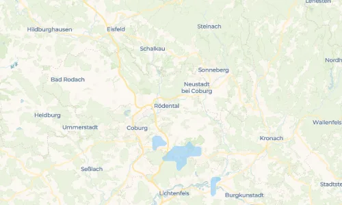 Regenradar Vorschaubild - Aktuelle Niederschläge in Mönchröden und Umgebung