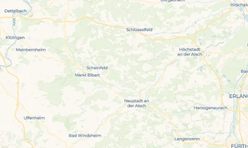 Regenradar Vorschaubild - Aktuelle Niederschläge in Mönchsberg und Umgebung