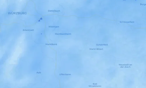 Regenradar Vorschaubild - Aktuelle Niederschläge in Mönchsondheim und Umgebung