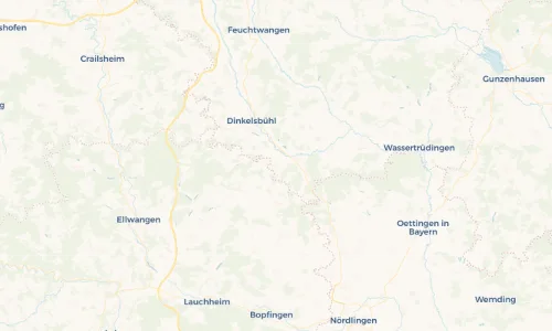 Regenradar Vorschaubild - Aktuelle Niederschläge in Mönchsroth und Umgebung